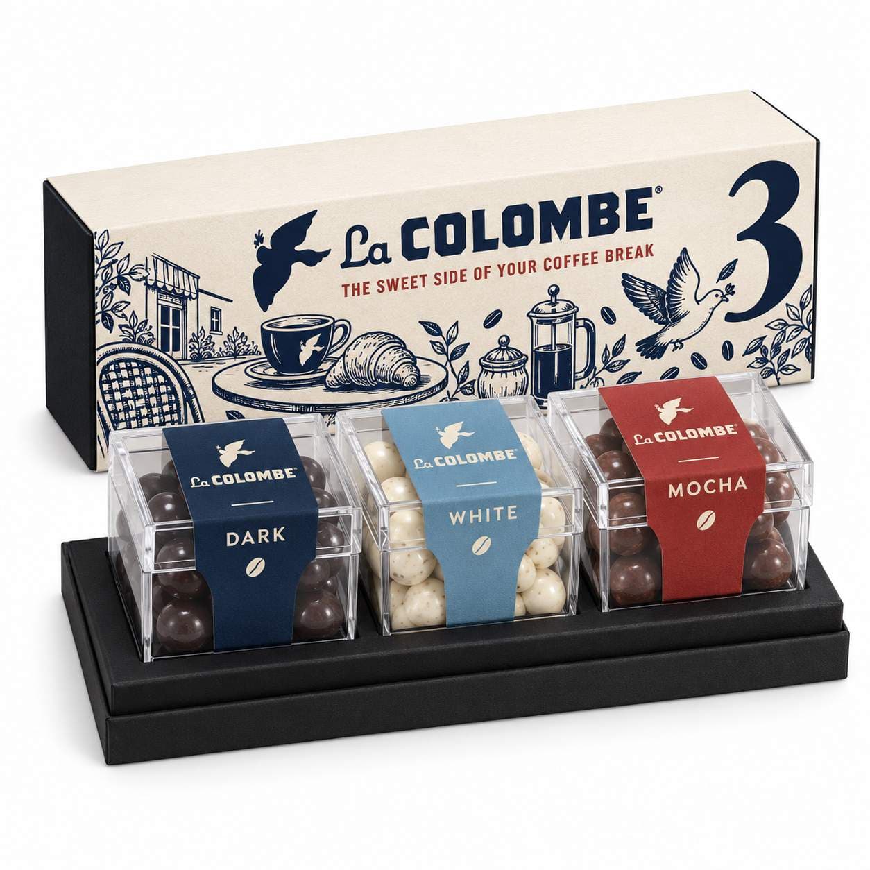 3 Way Signature Cube Candy Collection - Coffee House Delights