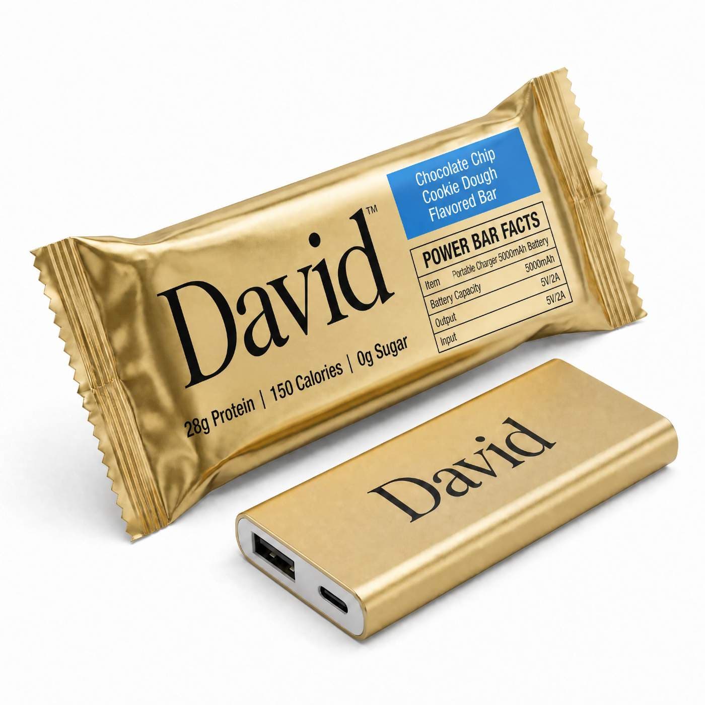 David Power Bank Image 2 Format With Power Bar Facts