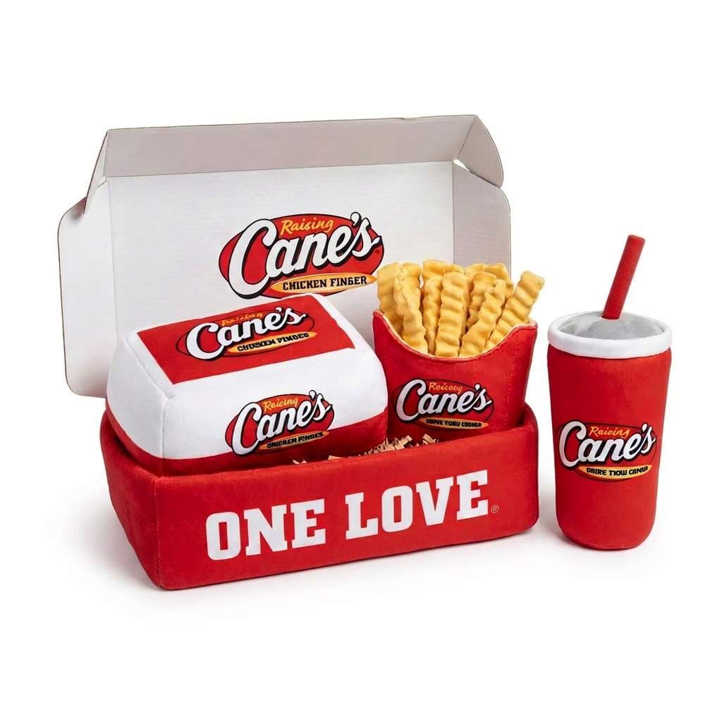 Drive Thru Combo Dog Toy Set White Bg