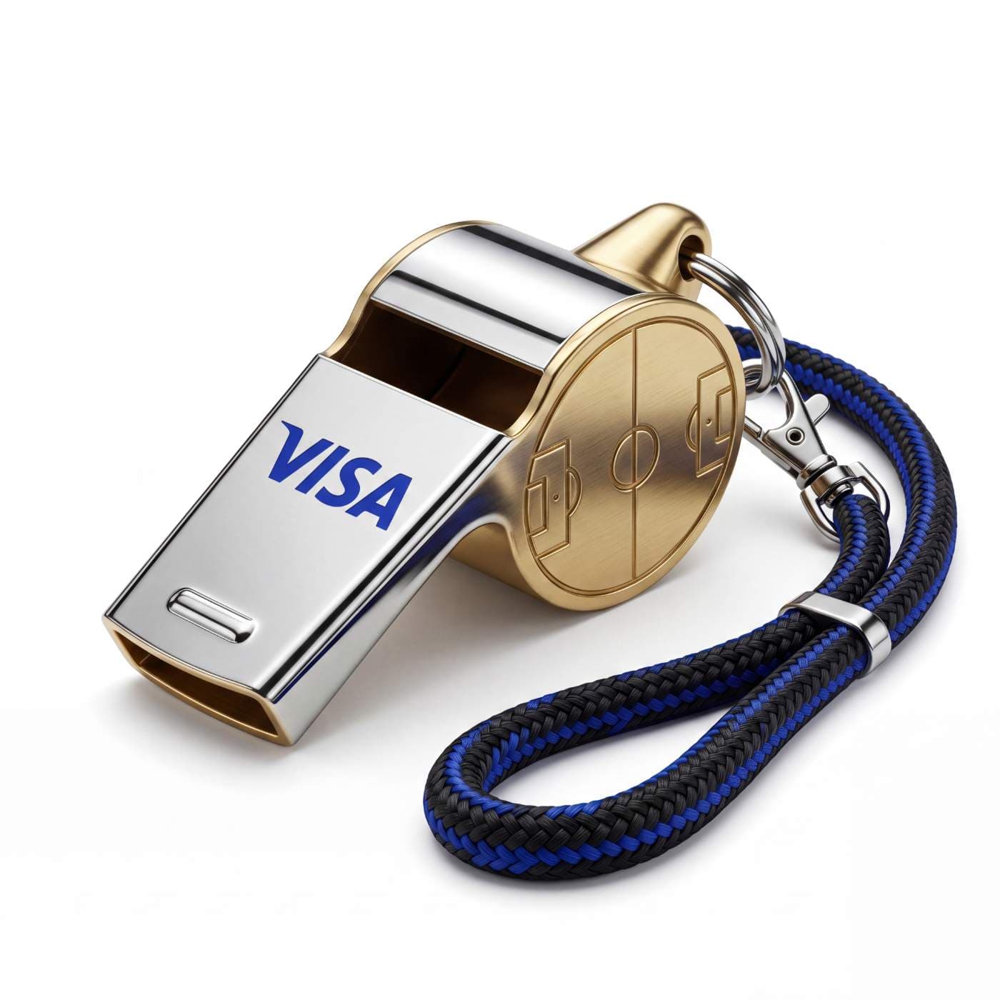 Premium Whistle With Lanyard