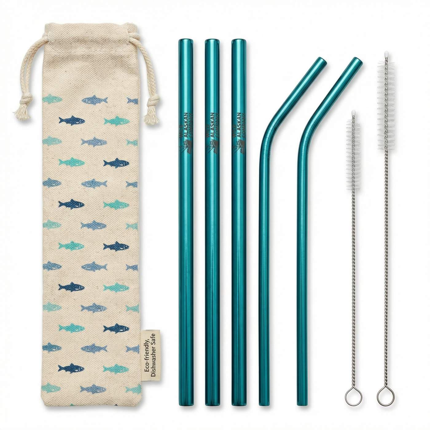 Wild Alaskan Reusable Straws