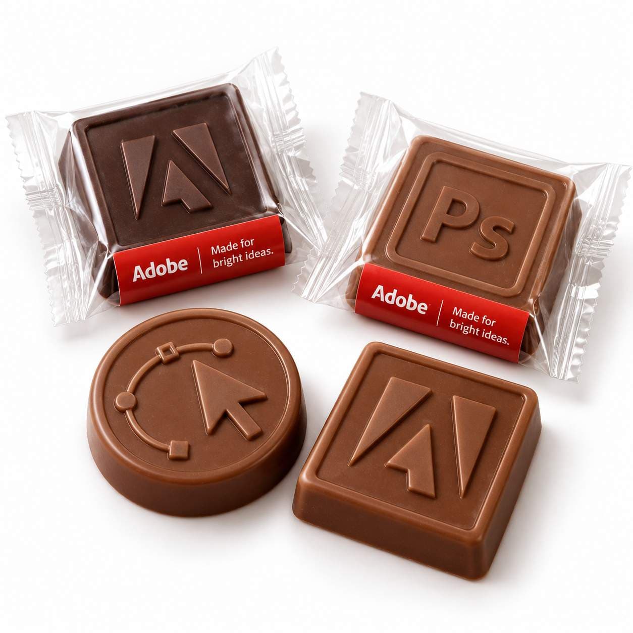 Custom Chocolate Pieces Individually Wrapped